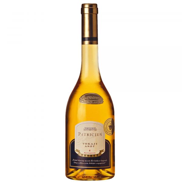 Vinho Patricius Tokaji Aszu 6 Puttonyos 500ml Na Casa Da Bebida