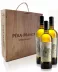 Kit 3 Vinhos Pera Manca Branco 750 ml Caixa de Madeira