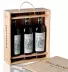 Kit 3 Vinhos Pera Manca Branco 750 ml Caixa de Madeira