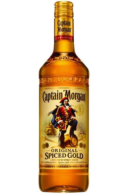 Rum Captain Morgan Original Spiced Gold 1000 ml na Casa da Bebida