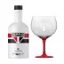 Kit Gin BË São Paulo Garrafa 750 ml com taça