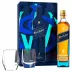 Whisky Johnnie Walker Blue Label 750ml + 2 Copos de Cristal