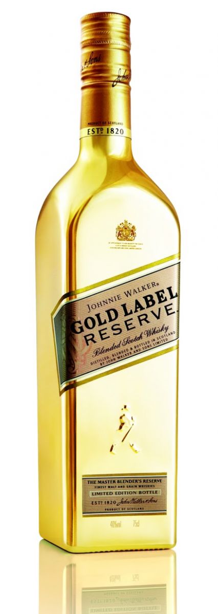 Johnnie Walker Gold Label Reserve Dourado Limited Edition Bottle Ml Na Casa Da Bebida