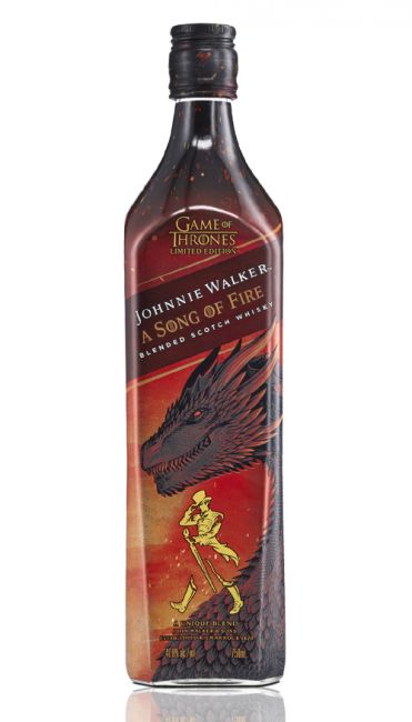 Whisky Johnnie Walker Song of Fire 750ml (Game of Thrones)