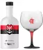 Kit Gin Be Flamengo Gf Branca 750 Ml Com Taça