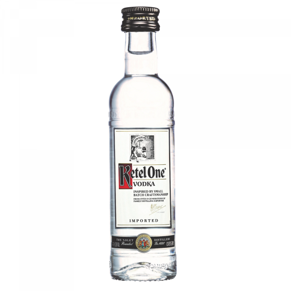 Miniatura Vodka Ketel One 50ml na Casa da Bebida