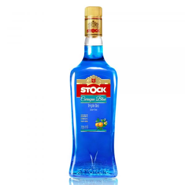 Licor Stock Curaçau Blue 720ml na Casa da Bebida