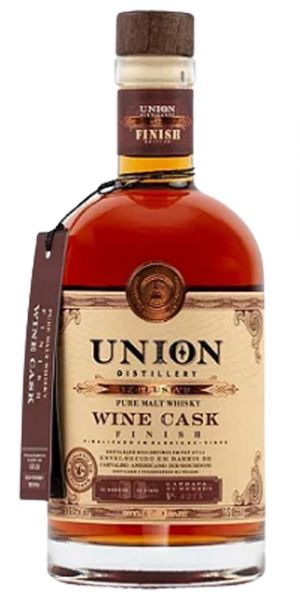 Whisky Union Distillery Wine Cask Finish Pure Malt 750ml na Casa